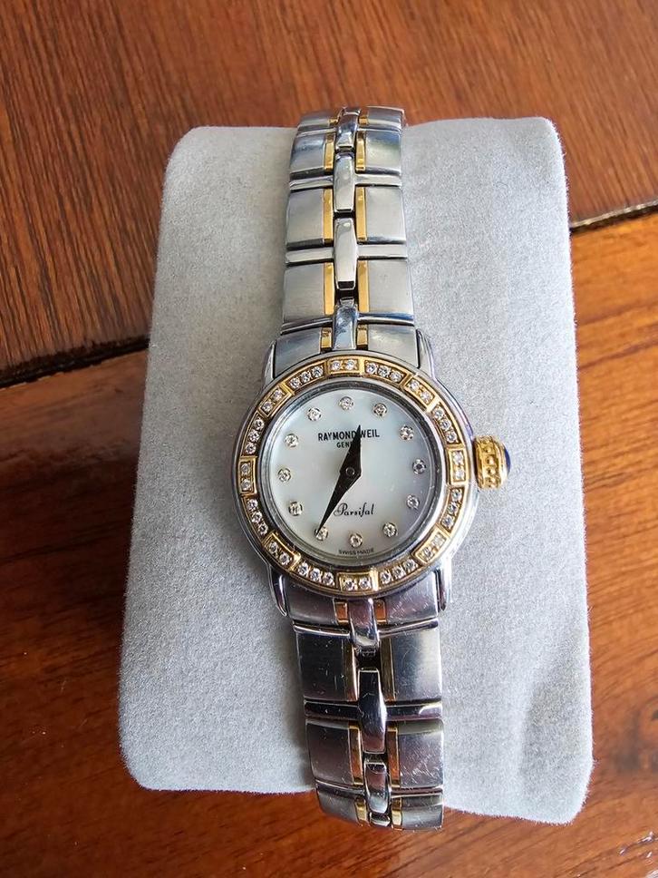Raymond Weil Dameshorloge Diamant, Sieraden, Tassen en Uiterlijk, Horloges | Dames, Overige merken, Ophalen of Verzenden