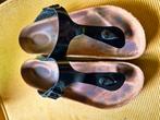 Birkenstock gizeh sandalen slippers 39, Kleding | Dames, Schoenen, Zwart, Zo goed als nieuw, Birkenstock, Sandalen of Muiltjes