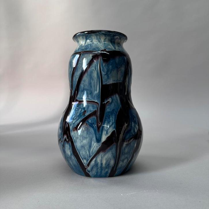 Zweedse designvaas, gemerkt ‘Sweden’, ca. 1950 Upsala Ekeby, Antiek en Kunst, Antiek | Vazen, Ophalen of Verzenden