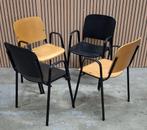 24 x houten vergaderstoelen schoolstoelen kantine stoelen, Huis en Inrichting, Stoelen, Ophalen of Verzenden, Zo goed als nieuw