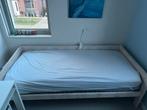 Lifetime bed massief hout met IKEA lattenbodem, Ophalen, Gebruikt, 90 cm, Eenpersoons