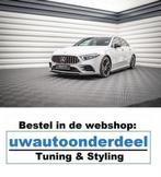 Mercedes A Klasse W177 AMG Line Spoiler Voorspoiler Lip Spli, Auto diversen, Tuning en Styling, Verzenden