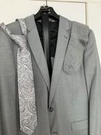 Kostuum pak heren 2 x maat 54 52 blauw en grijs, Kleding | Heren, Kostuums en Colberts, Ophalen of Verzenden, Zo goed als nieuw