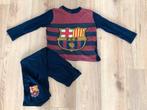 FCB Barcelona pyjama donkerblauw bordeaux rood 134 140, Kinderen en Baby's, Kinderkleding | Maat 134, Nacht- of Onderkleding, Ophalen of Verzenden
