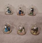 6x leuke dichte kerstballen met FROZEN, Diversen, Kerst, Ophalen of Verzenden, Zo goed als nieuw