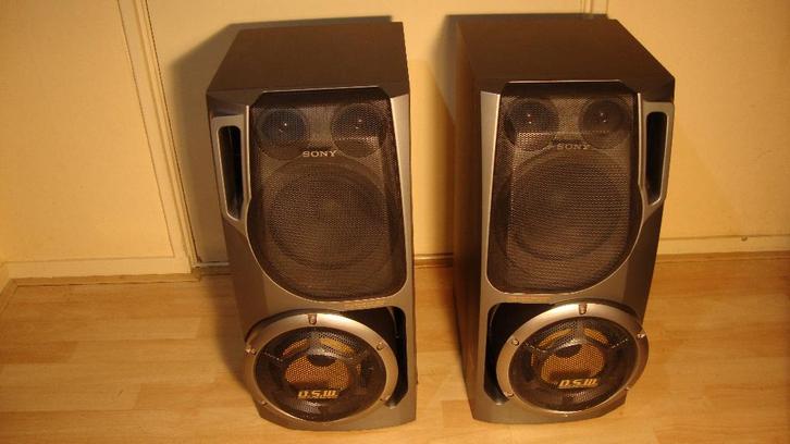 Mooie krachtige Sony SS-XB800AV speakers, Audio, Tv en Foto, Luidsprekers, Gebruikt, Front, Rear of Stereo speakers, 120 watt of meer