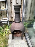 Gietijzeren kacheltje, Huis en Inrichting, Kachels, Ophalen, Gebruikt, Hout, Vrijstaand