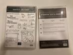 Stampin up - Santa's delivery (met dies), Hobby en Vrije tijd, Stempelen, Ophalen of Verzenden, Zo goed als nieuw, Clearstamp