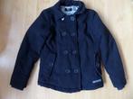 Donkerblauwe gevoerde winterjas van Soho maat 152, Ophalen of Verzenden, Zo goed als nieuw, Meisje, Jas