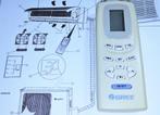 Gree Y612B Airco Afstandsbediening Remote Y512F2 Y512F Y512, Ophalen of Verzenden, Refurbished, Origineel