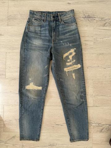 G-Star Raw - Janeh Ultra High Mom Ankle - W24 / L30 beschikbaar voor biedingen