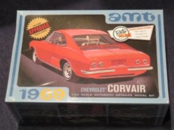 Bouwdoos 1969 Chevy Corvair AMT beschikbaar voor biedingen