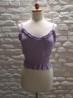Cropped top costes maat 36, Verzenden, Paars, Zo goed als nieuw, Costes