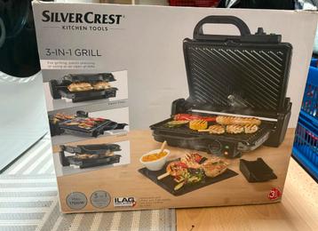 SilverCrest 3-in-1 Grill – nieuw in doos beschikbaar voor biedingen