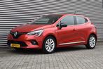 Renault Clio 1.3 TCe 130-PK Intens, Airco, Ecc, Cruise, Navi, Gebruikt, 4 cilinders, 1133 kg, Leder en Stof