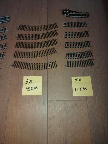 H0 modeltrein rails o.a. Fleischmann, Lima en Jouef beschikbaar voor biedingen
