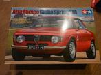 Tamiya Alfa Romeo Giulia Sprint GTA 1:24 Model Kit, Ophalen of Verzenden, Gebruikt, Groter dan 1:32, Overige merken