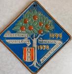 Antiek tegel regeerings jubileum koningin wilhelmina, Verzamelen, Koninklijk Huis en Royalty, Ophalen of Verzenden, Gebruikt, Nederland