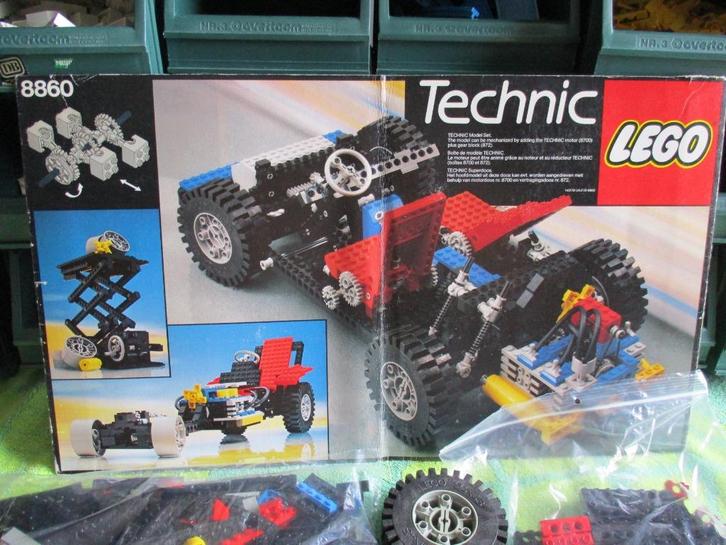 lego technic Set # 8860 Auto Chassis, Kinderen en Baby's, Speelgoed | Duplo en Lego, Gebruikt, Lego, Complete set, Ophalen of Verzenden