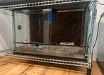 Terarrium met kurkwand 60x30x45, Dieren en Toebehoren, Reptielen en Amfibieën | Toebehoren, Ophalen, Terrarium of Paludarium