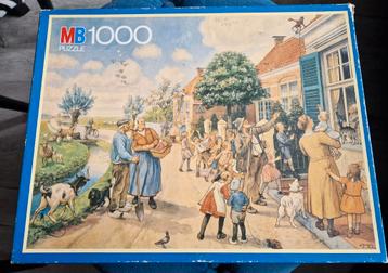 Mb Legpuzzel 1000 stukjes Hoogeveens Vertelselplaat