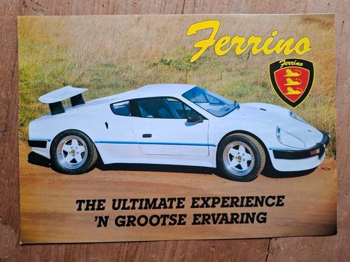 Ferrino folder - Zuid-Afrika, Boeken, Auto's | Folders en Tijdschriften, Gelezen, Overige merken, Ophalen of Verzenden
