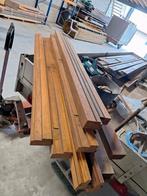 Hardhout kozijnen verschilde 180 tot 205 cm lang, Ophalen, Gebruikt, Minder dan 25 mm, Plank