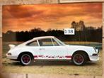 Originele porsche posters van 6 type, Rechthoekig Liggend, Ophalen of Verzenden, Zo goed als nieuw, Canvas of Doek