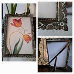 Prachtige fotolijst: 900 zilver: 15 x 10.5 x 10.7 cm, Minder dan 50 cm, Ophalen of Verzenden, Zo goed als nieuw, Minder dan 50 cm