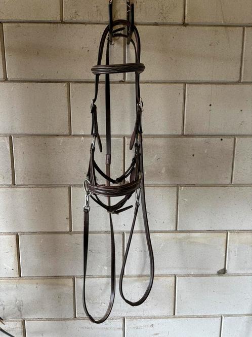 Bitloos hoofdstel FRA Flandy bruin FULL, Dieren en Toebehoren, Paarden en Pony's | Hoofdstellen en Tuigage, Nieuw, Recreatie, Ophalen of Verzenden