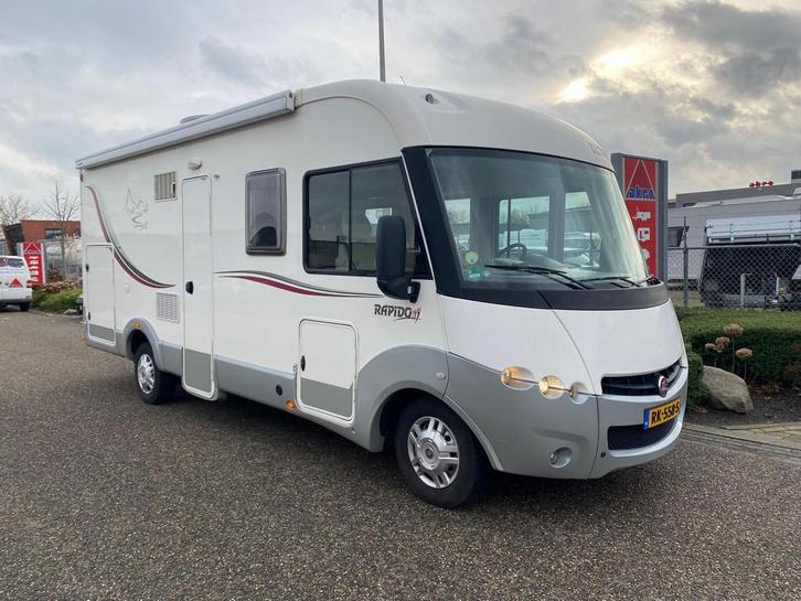 Fiat Ducato Rapido 883f | Zonnepaneel Victron-systeem | Came, Caravans en Kamperen, Campers, Bedrijf, tot en met 2, Integraal