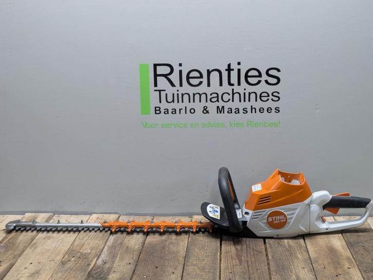 Stihl HSA 100 ACCU heggenschaar, Tuin en Terras, Hand-tuingereedschap, Gebruikt, Ophalen of Verzenden