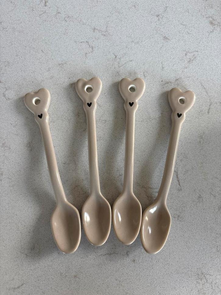 Leuke lepeltjes voor koffie/gebak, Huis en Inrichting, Keuken | Bestek, Zo goed als nieuw, Los bestek, Overige materialen, Ophalen of Verzenden