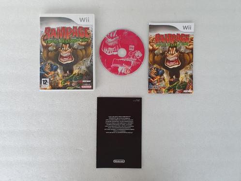 Nintendo Wii: Rampage Total Destruction, Spelcomputers en Games, Games | Nintendo Wii, Gebruikt, Racen en Vliegen, 1 speler, Ophalen of Verzenden