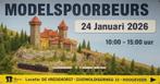 Treinenbeurs / Modelspoorbeurs 24 januari 2026, Ophalen of Verzenden, Gelijkstroom, Overige merken