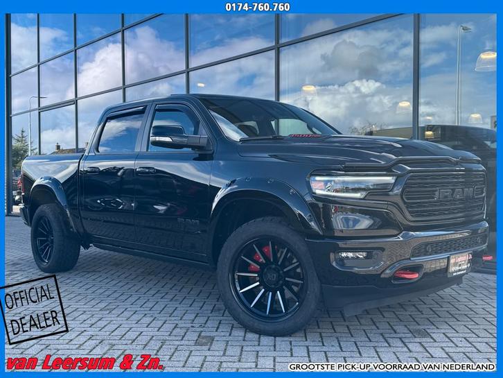 Dodge Ram Limited Night | Pano | H&K | LPG bovenbouw, Auto's, Dodge, Bedrijf, Te koop, Overige modellen, 360° camera, ABS, Achteruitrijcamera