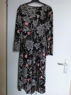 ZOMER midi jurk BCBG paris WIKKEL jurk 44 -GRATIS zend, Verzenden, Zwart, Maat 42/44 (L), Nieuw