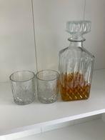 Set wiskey 2 glazen, Huis en Inrichting, Ophalen of Verzenden, Zo goed als nieuw