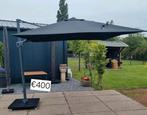 Garden impressions zwevende parasol + granieten parasolvoet, Tuin en Terras, Parasols, Ophalen, Nieuw, Minder dan 1 meter, Parasolvoet