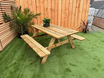 Geïmpregneerde picknicktafel “Budget” voor maar €69,50 p/s  beschikbaar voor biedingen