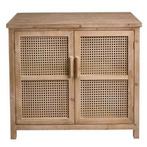 XENOS webbing dressoir (bandung collectie - naturel), Huis en Inrichting, Ophalen, Overige materialen, Met deur(en), 50 tot 100 cm