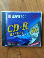 EMTEC CD-R 80MIN. * Geschikt Voor Audio CD Recorders * Nieuw, Ophalen of Verzenden, Nieuw, Cd, Emtec