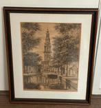 Litho Van Brederode Zuidertoren Amsterdam, Ophalen of Verzenden