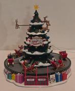 Lemax kermisitem voor kerstdorp - santa's sleigh spinner, Diversen, Kerst, Ophalen of Verzenden