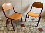 Vintage peuter school stoeltjes, Ophalen, Zo goed als nieuw, Stoel(en)