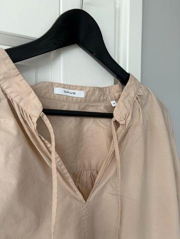 Opus Beige Blouse Maat 44 beschikbaar voor biedingen