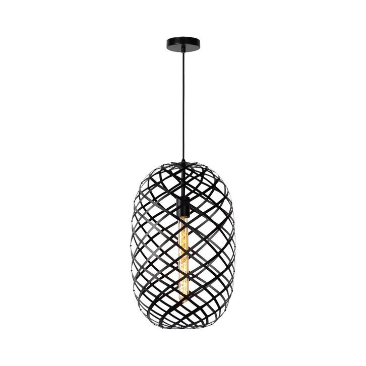 Design hanglamp Lucide wolfram 32cm (nieuw 125 eur), Huis en Inrichting, Lampen | Plafondlampen, Nieuw, Metaal, Ophalen of Verzenden