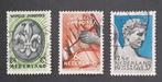 Nederland Jamboree NVPH 293 t/m 295 Gestempeld, Ophalen of Verzenden, T/m 1940, Gestempeld