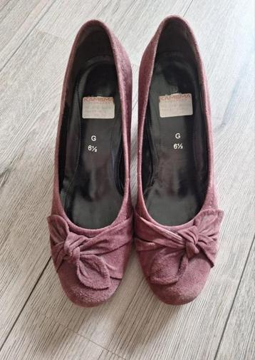 gabor suède pumps bordeaux maat 40 beschikbaar voor biedingen