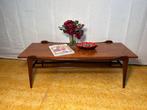 Gratis bezorging! Mid-century retro vintage teakhouten Trini, Minder dan 50 cm, Gebruikt, 100 tot 150 cm, Teakhout